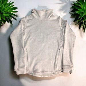 Spyder Active Women’s Pullover Sweater Drawstring Mock Neck Pockets Medium